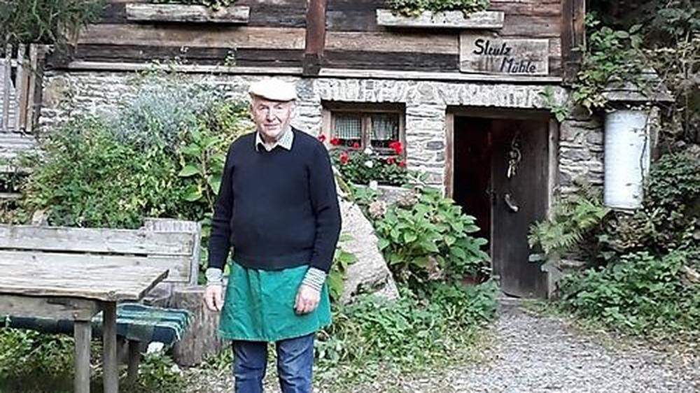 Für den ´Mühlen-Peter´, Peter Fürbass, ist die alte Strutz Mühle zum Lebenswerk geworden 