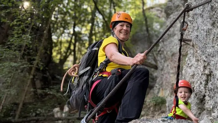 Die Freude an der Bewegung will Doris Eisner Kindern und Jugendlichen weitergeben