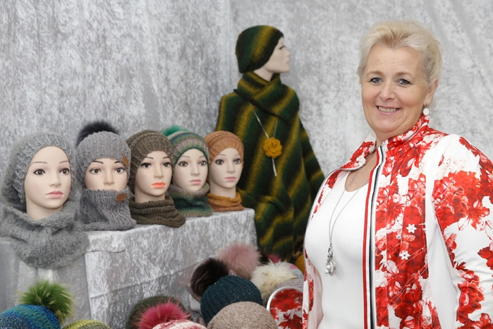 Hobbykünstler stellten ihre Handarbeiten und Kunsthandwerkliches aus.