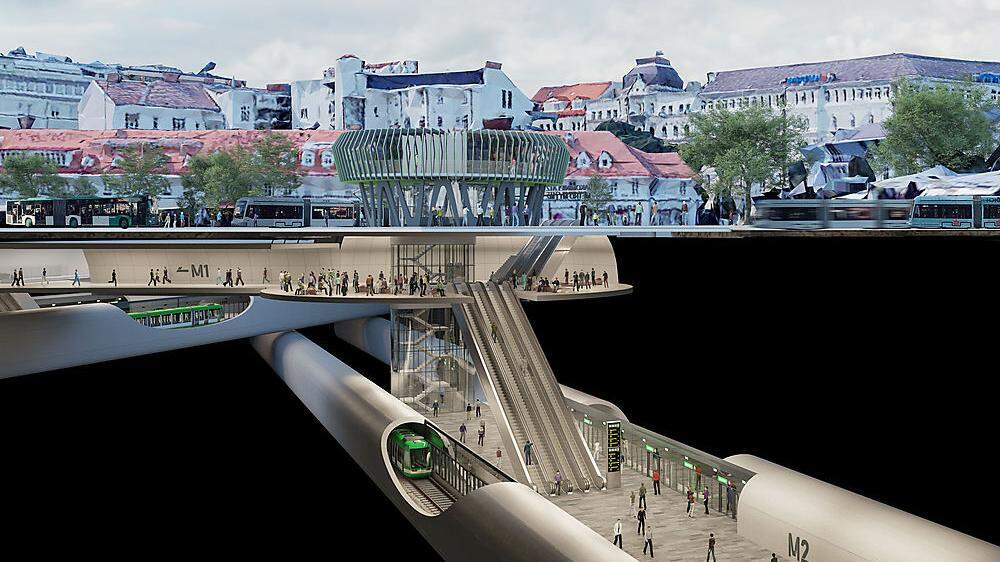 Könnte Graz in Zukunft eine eigene U-Bahn bekommen? Der Bund schließt nicht aus, das Vorhaben mitzufinanzieren 