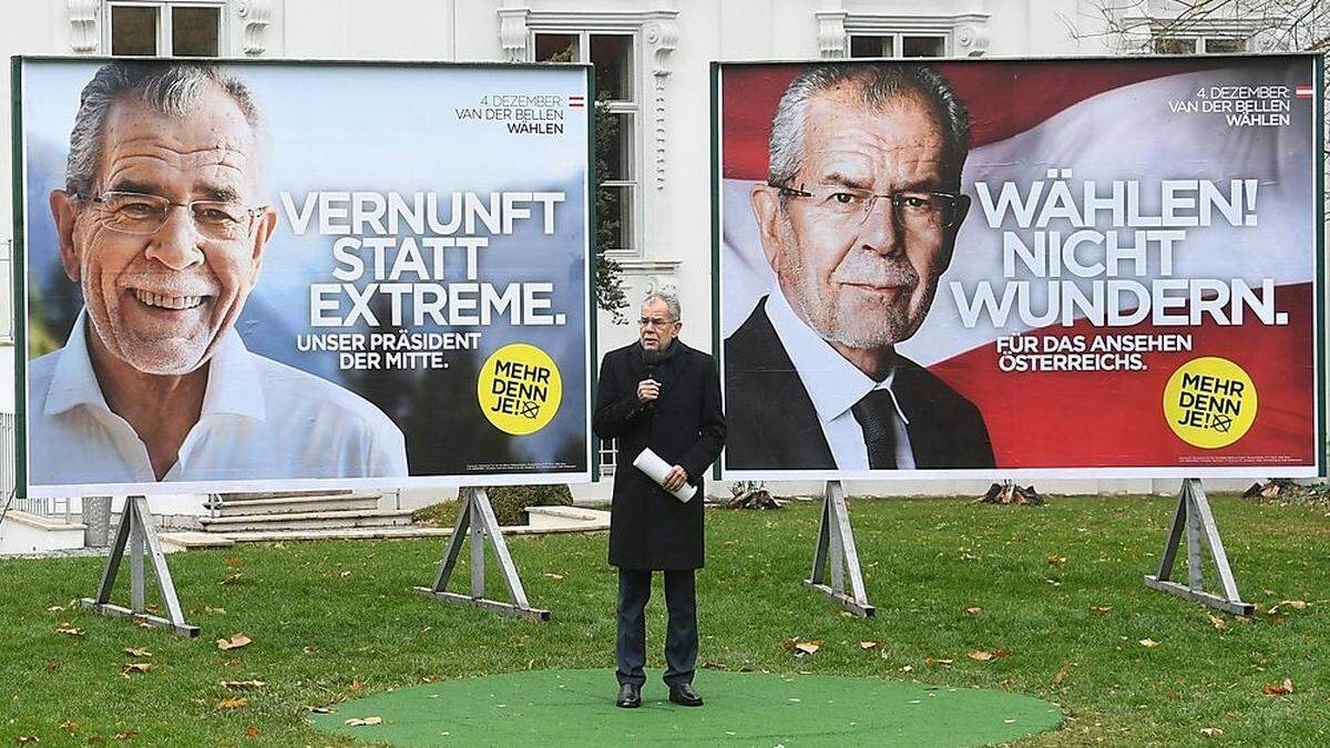 Will Unentschlossene noch motivieren: Alexander Van der Bellen