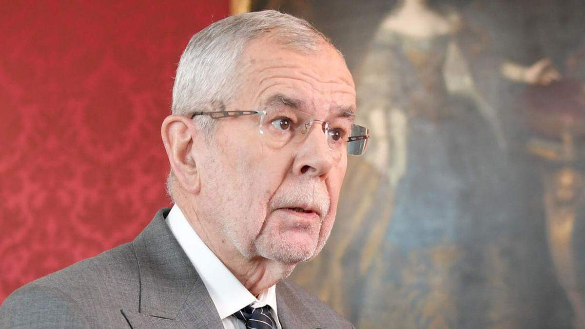 Van der Bellen musste die Hofburg am Mittwoch verlassen