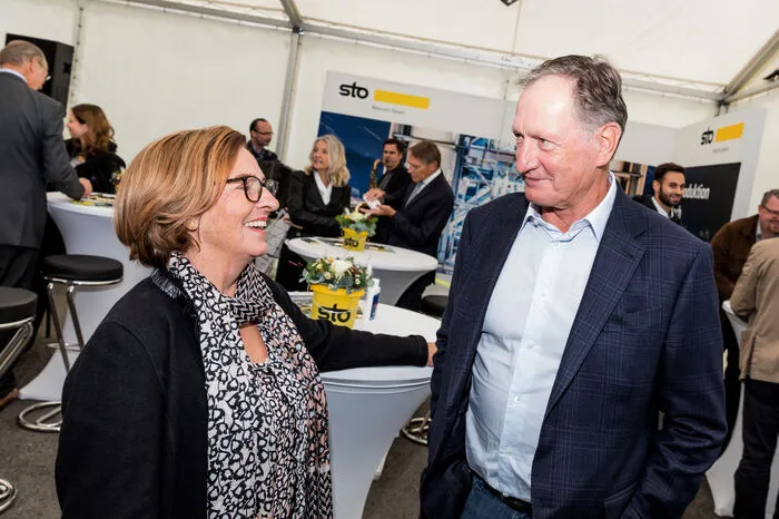 Eröffnung der neuen Fabrik von Sto in Villach - klicken Sie sich bitte durch die Bilder.