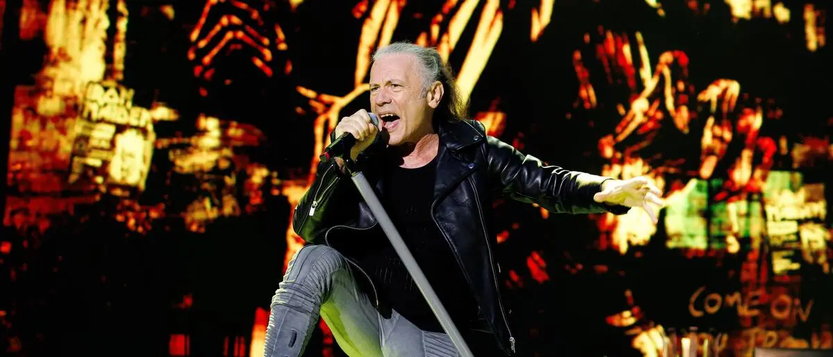 "Iron Maiden"-Sänger Bruce Dickinson 