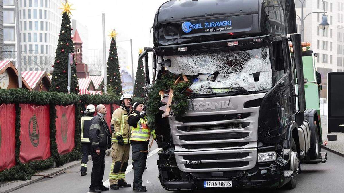 Der LKW, den Amri zur tödlichen Waffe gemacht hat