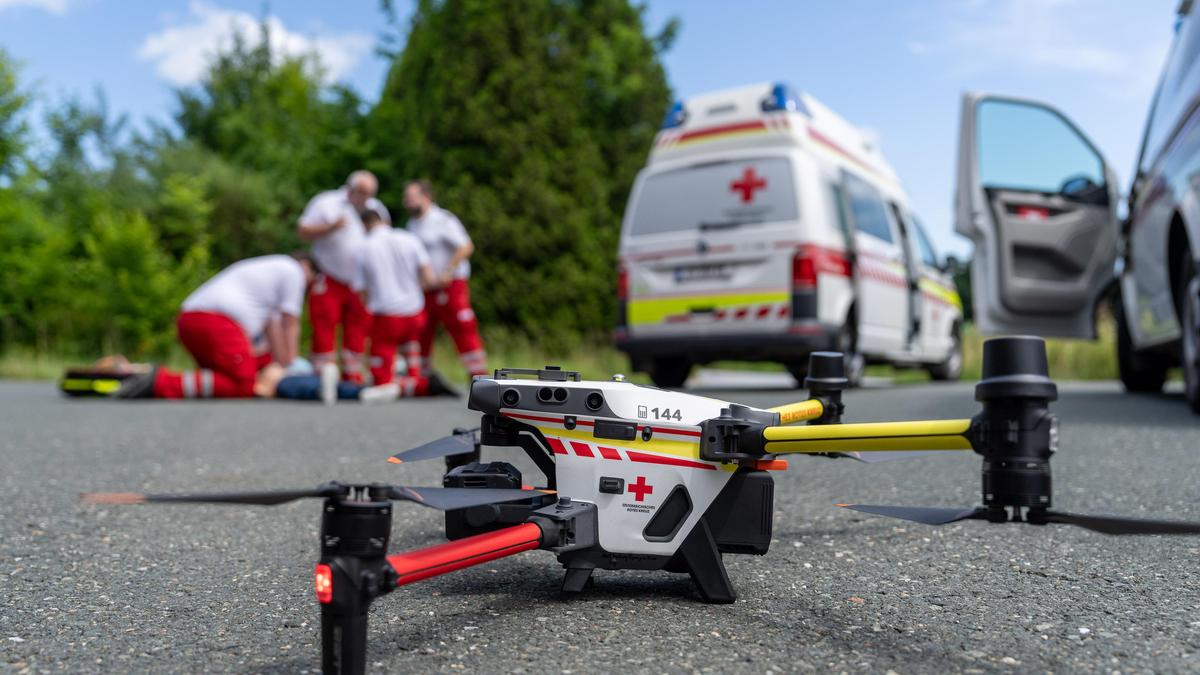 Nicht nur beim Roten Kreuz setzt man mittlerweile auf Drohnen | Nicht nur beim Roten Kreuz setzt man mittlerweile auf Drohnen