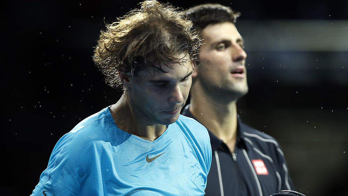 Rafael Nadal (links) und Novak Djokovic haben sich unzählige atemberaubende Matches geliefert