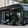 Seit dem 20. Oktober fährt dieser schwarze E-Bus durch Klagenfurt