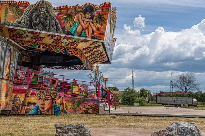 Die ersten Attraktionen stehen im geplanten "Familypark Graz" schon, die letzten notwendigen Gutachten für die Behörde fehlen allerdings noch.