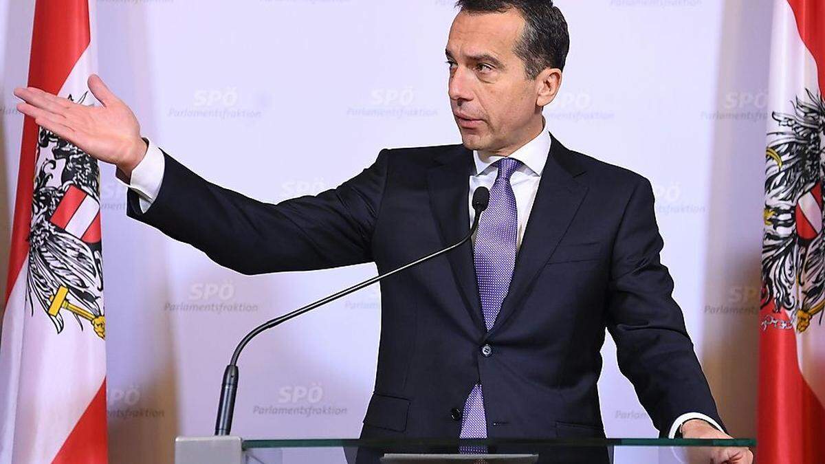 SPÖ-Chef Christian Kern