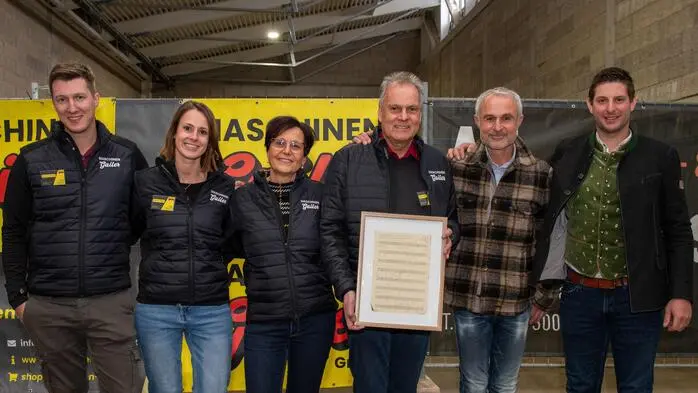Thomas Kirchmair, Victoria, Ingrid und Stefan Gailer, Gerald Ranacher und Martin Mörtl 