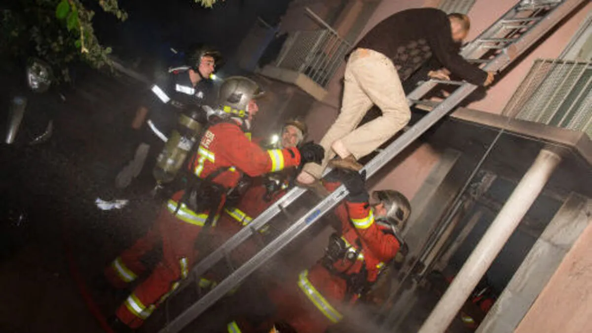 Vier Tote bei Brand in Marseille