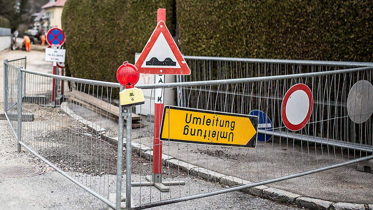 Teilweise müssen die Straßen gesperrt werden