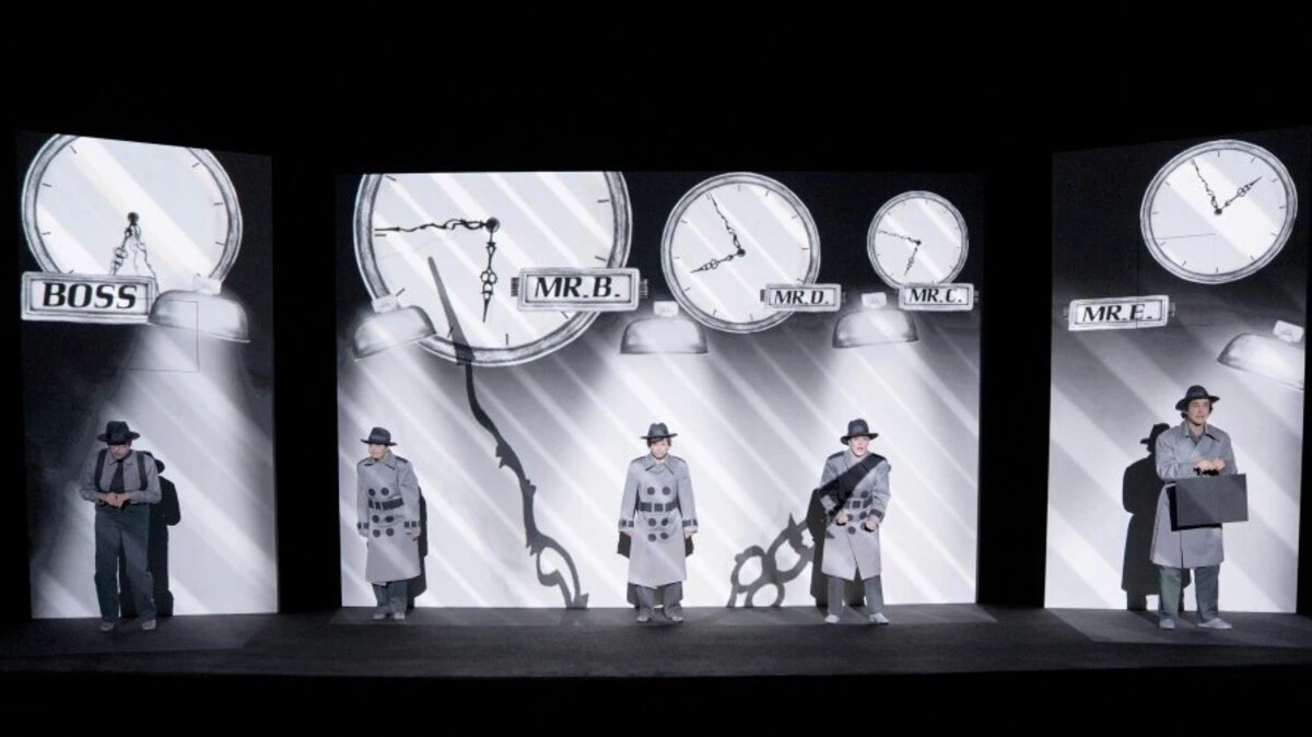 Umwerfende Interaktion mit der Bühnen-Animation: "Mehr als alles auf der Welt" im Akademietheater Wien