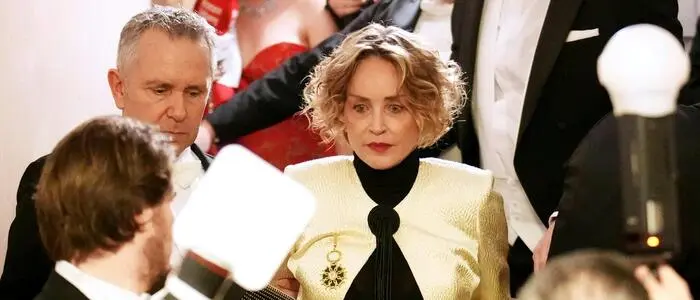 Sharon Stone am Opernball