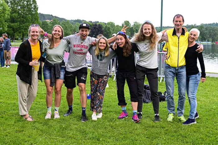 Denn am Wochenende fand hier nicht nur der "Apfelland-Triathlon" statt, ...