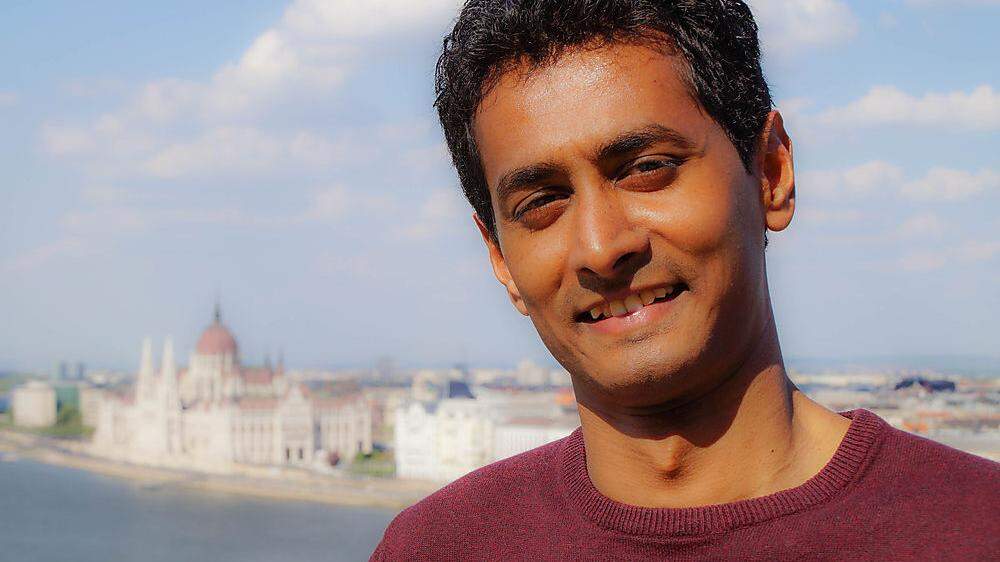 Vijaykumar Patra forscht an der Med Uni Graz am Mikrobiom der Haut 