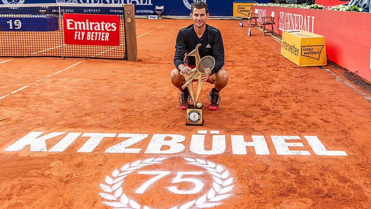 Dominic Thiem wäre der Titelverteidiger in Kitzbühel