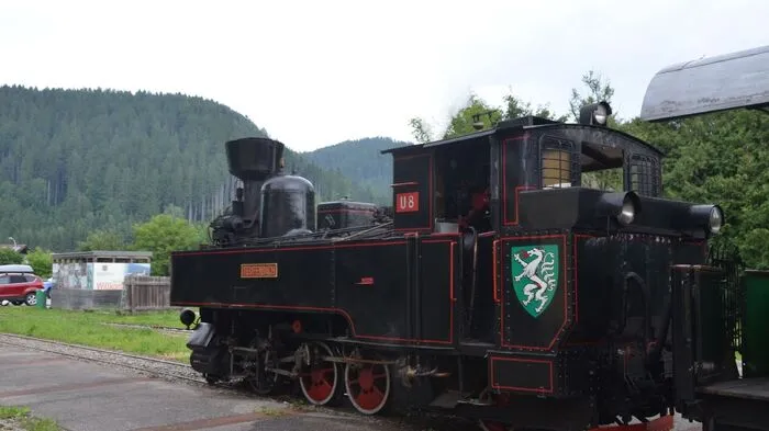 Die Lok lud an diesem Wochenende zum Mitfahren ein.