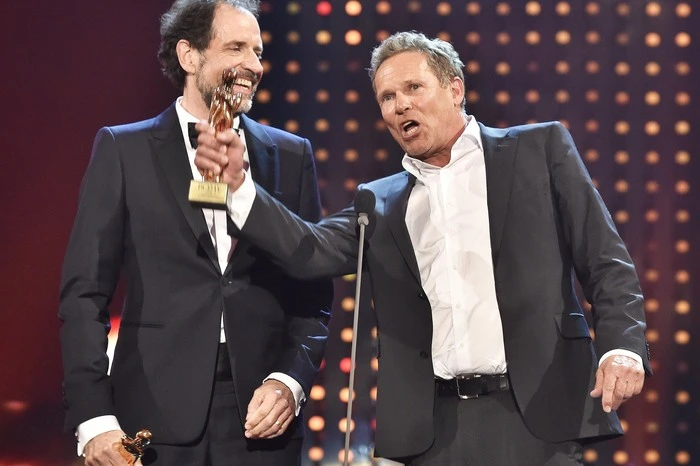 Ausgezeichnet als beliebteste Schauspieler in einer Serie/Reihe: Helmfried von Lüttichau und Christian Tramitz ...