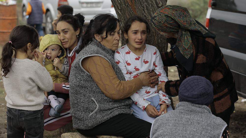 Mehr als 65.000 Armenier aus Berg-Karabach sind auf der Flucht