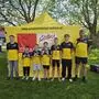 Paul Senfter, Lean Frena, Simon Posch, Valentin Egger, Lorenz Gomille, Julius Luneschnig und Trainer Josef Mair