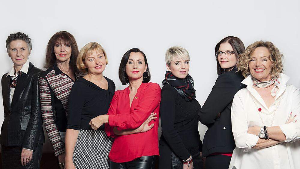 Neuer Vorstand des BPW-Spittal:Margit Egger-Peitler, Christine Gabriel, Jutta Aichholzer, Melina Joven, Iris Payer, Sabine Brandner, Brigitte Zwenig 