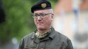 Brigadier Heinz Zöllner, Militärkommandant von Steiermark