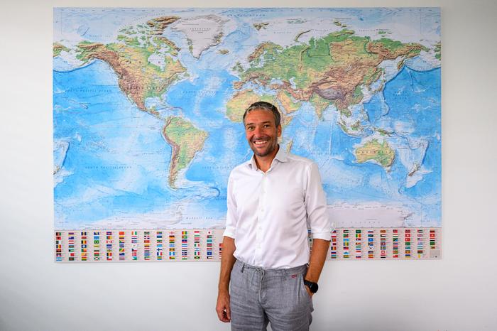 Markus Ebner, manager of the Gebrüder Weiss branch in Maria Saal