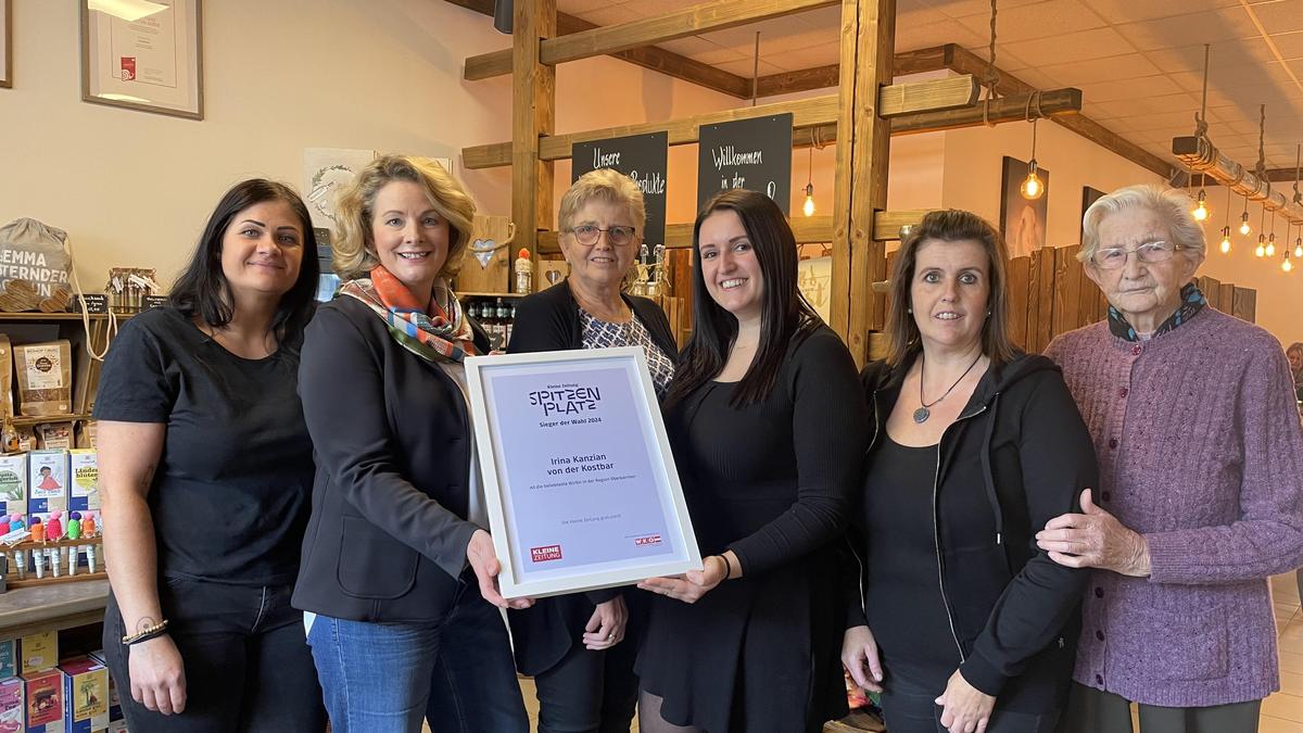 Sabrina Zeiner, Martina Pirker, Ingrid Schöffmann, Irina Kanzian, Susanne Kranabether und Johanna Steiner