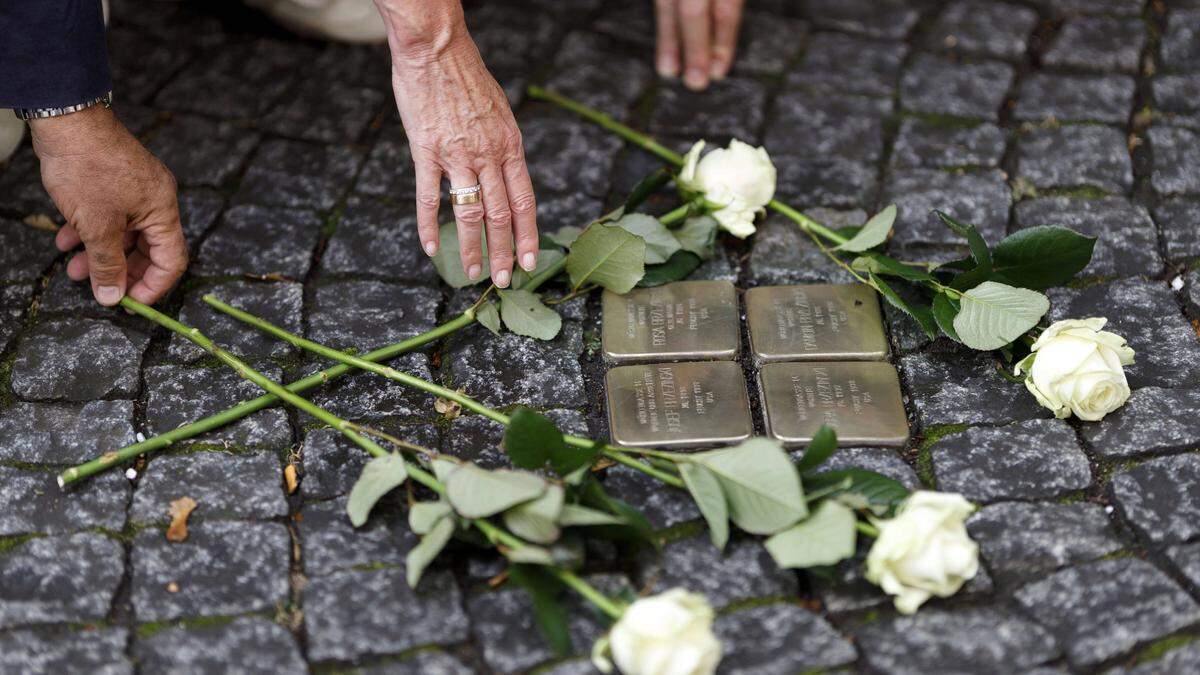 Stolpersteine sollen an die Opfer des Nationalsozialismus erinnern 