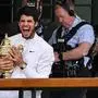Carlos Alcaraz rang im Wimbledon-Endspiel Novak Djokovic nieder