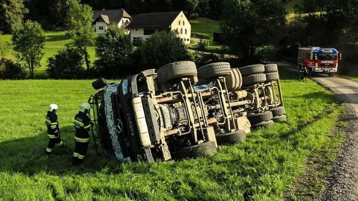 Das Unfallfahrzeug