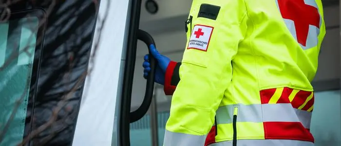 Das Rote Kreuz brachte den Verunfallten ins Spital