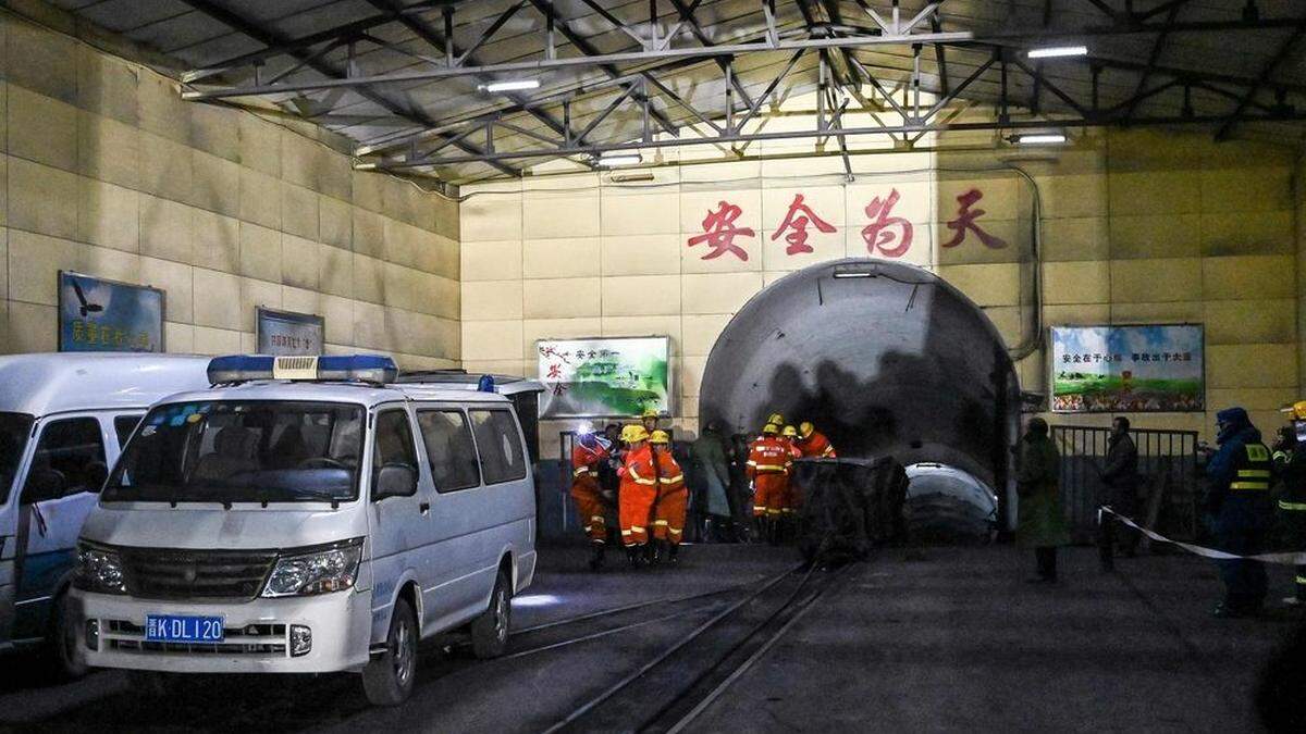 15 Kumpel starben in einem Kohlebergwerk in China