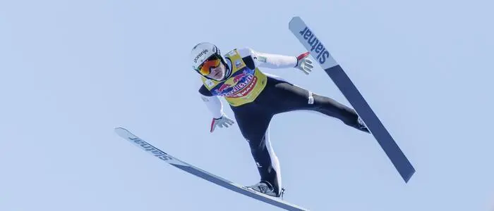 Domen Prevc gewann einmal mehr