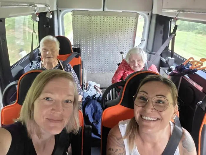 Der Spaß begann schon Bus und hielt über die ganzen zwei Tage an