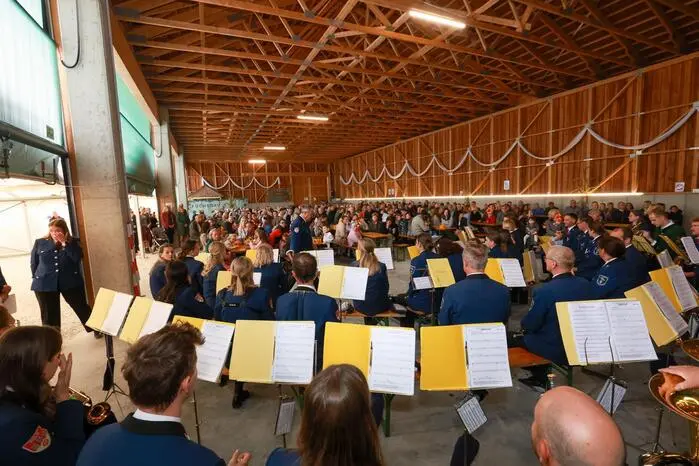 Die Werkskapelle der Zellstoff Pöls AG feierte ihr 100-jähriges Bestehen. Am Samstag bildete die Bezirksmarschwertung den musikalischen Höhepunkt.