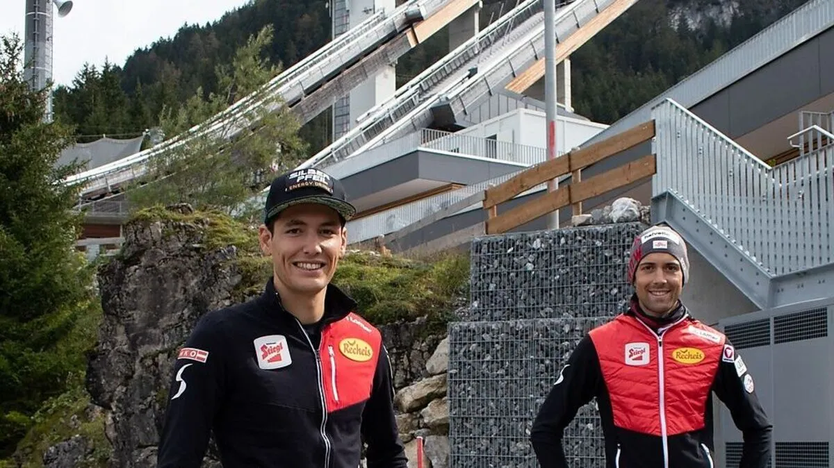 Jöbstl (links) und Orter sind voll im Trainingsmodus 