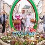 Von links Stadtmarketing-Aufsichtsratsvorsitzender Hubert Marko, Marktreferent Stadtrat Christian Pober, Bürgermeister Günther Albel, Stadtmarketing-Geschäftsführerin Claudia Kohl. 