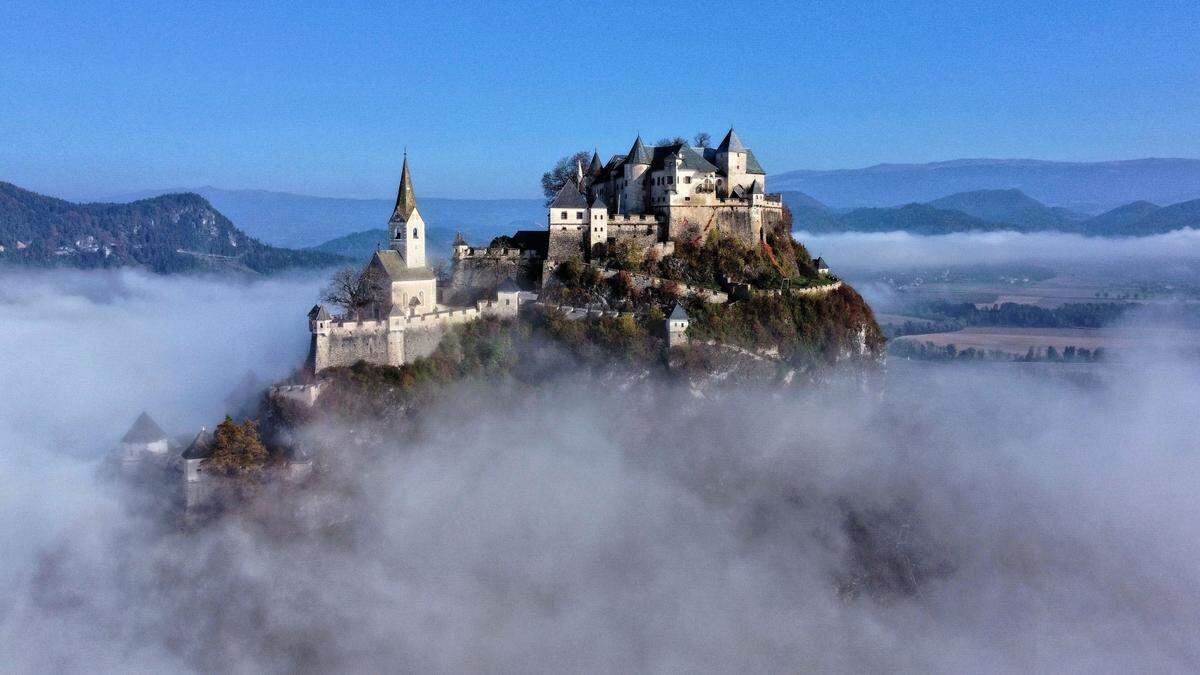 Das beliebteste Fotomotiv unter den Kärntner Burgen und Schlösser ist Burg Hochosterwitz