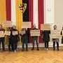 Betroffene Anrainer verliehen bei der Gemeinderatssitzung auf den Zuschauerrängen ihrer Kritik Ausdruck