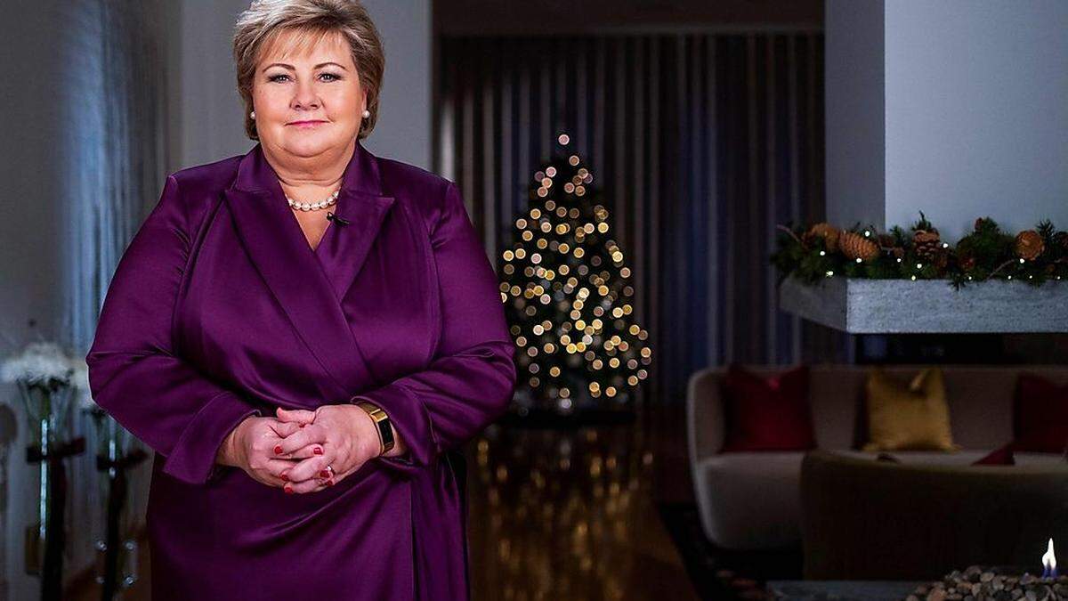 Norwegens Ministerpräsidentin Erna Solberg