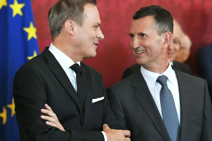 Finanzminister Eduard Müller und Verteidigungsminister Thomas Starlinger