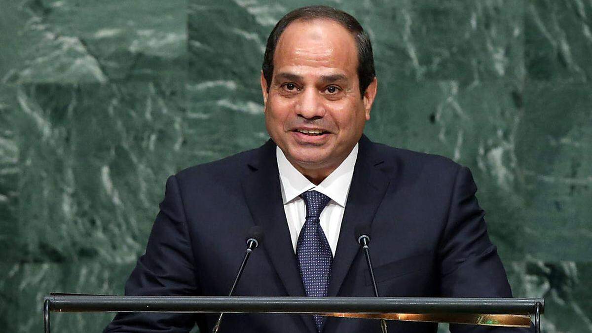 Präsident Abdel Fattah al-Sisi ermutigt die Ägypter zur Wahl
