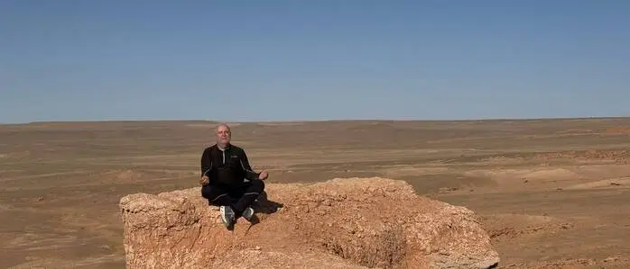 Kurt Riemer in der Mongolei