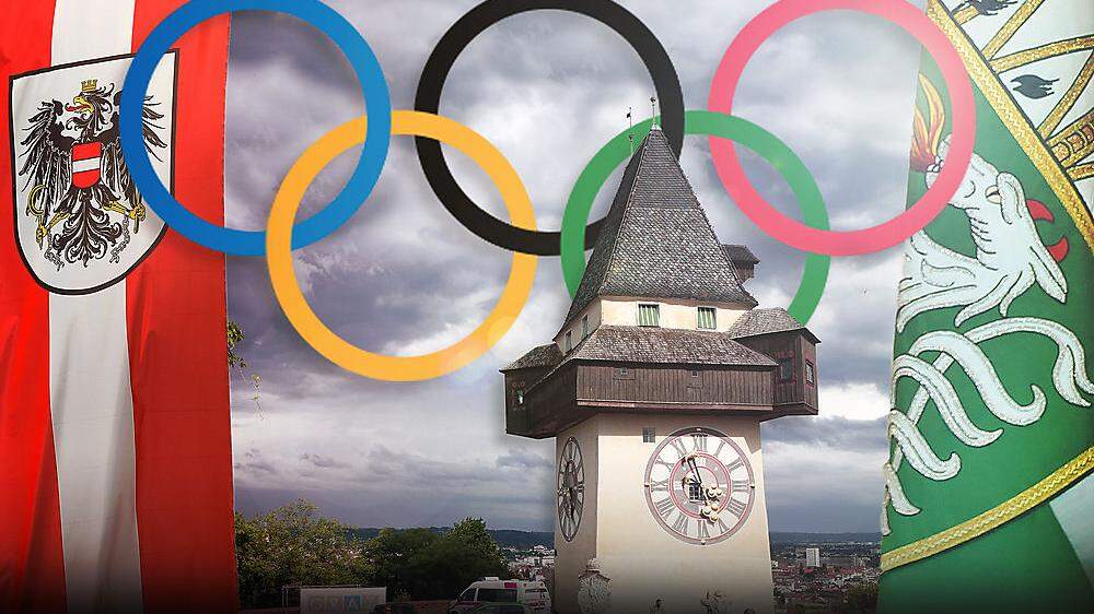 Soll Graz im Jahr 2026 im Zeichen der Olympischen Ringe stehen?