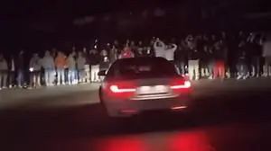 Der Parkplatz beim Skisprungzentrum im slowenischen Planica war einer der Schauplätze für "Gummi-Gummi"