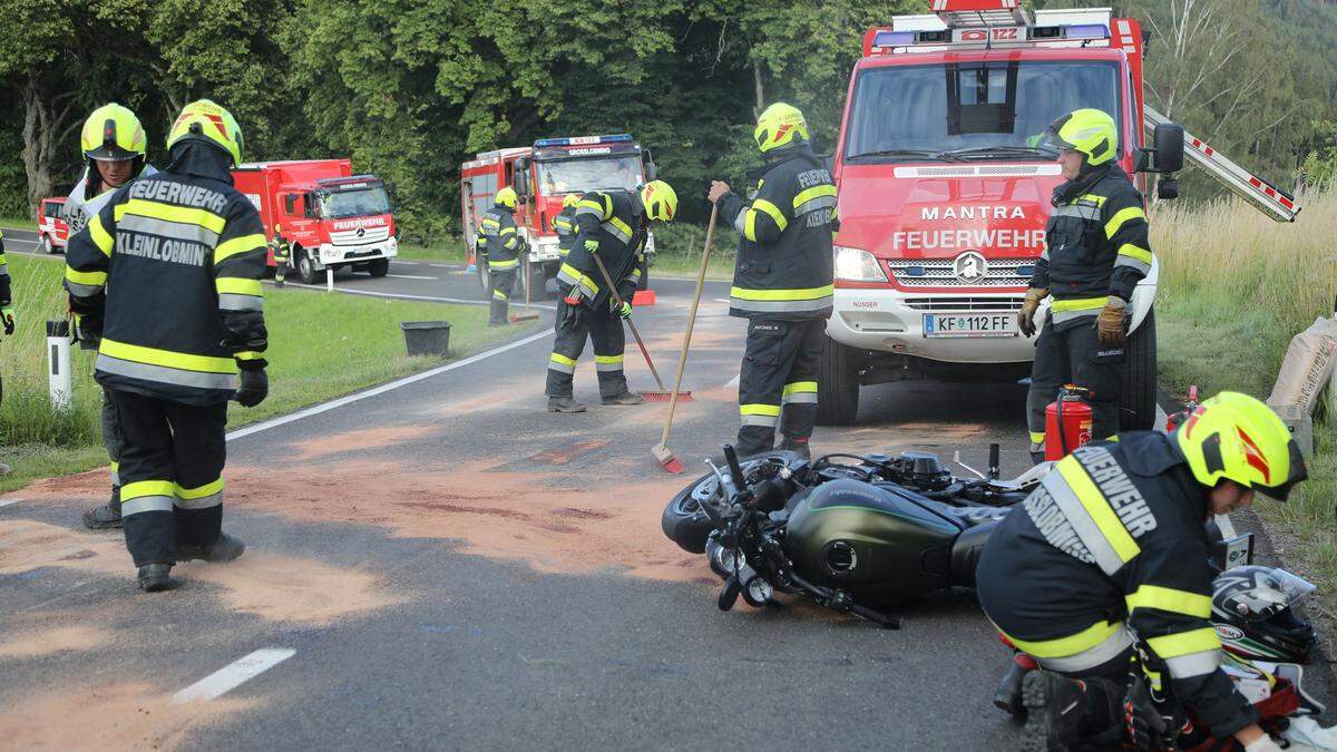 Der Unfall ereignete sich am 13. Juli auf der B77