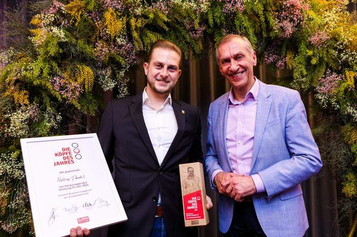 Anton Dunkl gewann in der Kategorie „Ehrenamt und soziales Engagement“